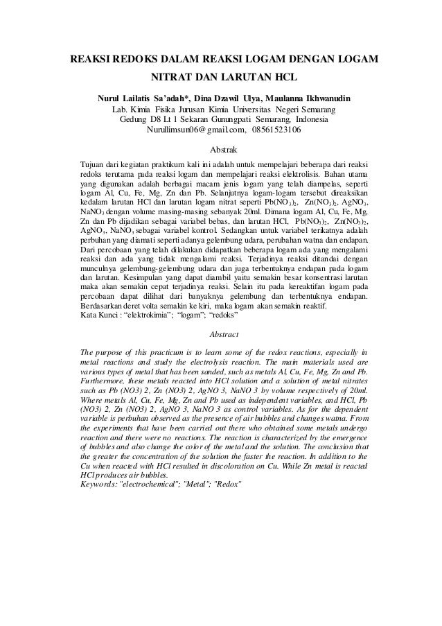 jurnal elektrokimia